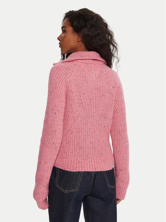 Tommy Jeans Tommy Jeans Pulover DW0DW21686 Roz Relaxed Fit