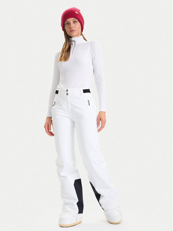 Rossignol Rossignol Bluza techniczna Classique RLMWL08 Biały Slim Fit