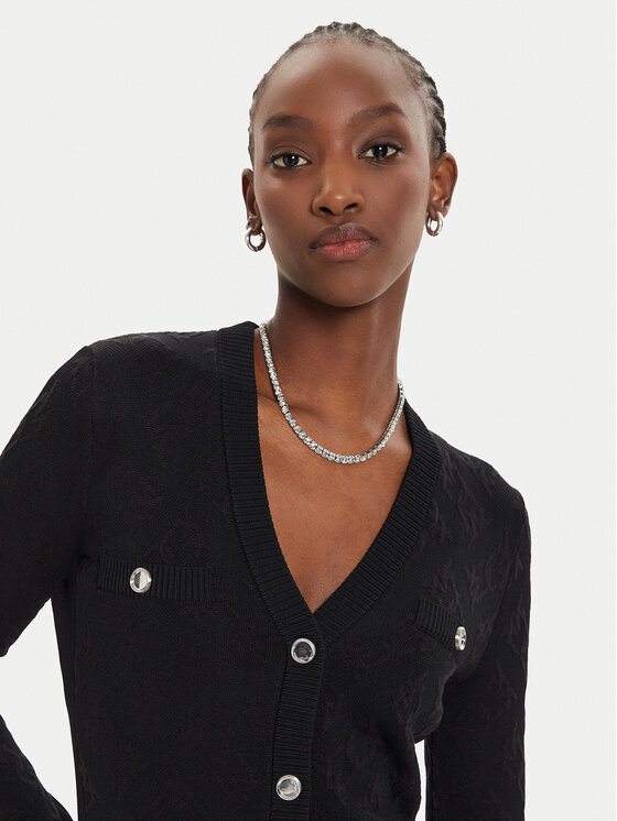 PINKO Pinko Kootud kleit Solfitaggio Abito 103974 A21T Must Slim Fit