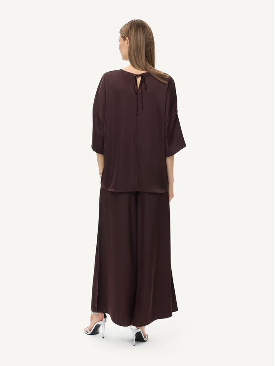 KMX KMX Bluzka 504870005 Brązowy Loose Fit