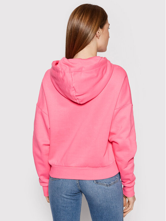 Felpa Icon W2RQ07 K68I0 Rosa Relaxed Fit