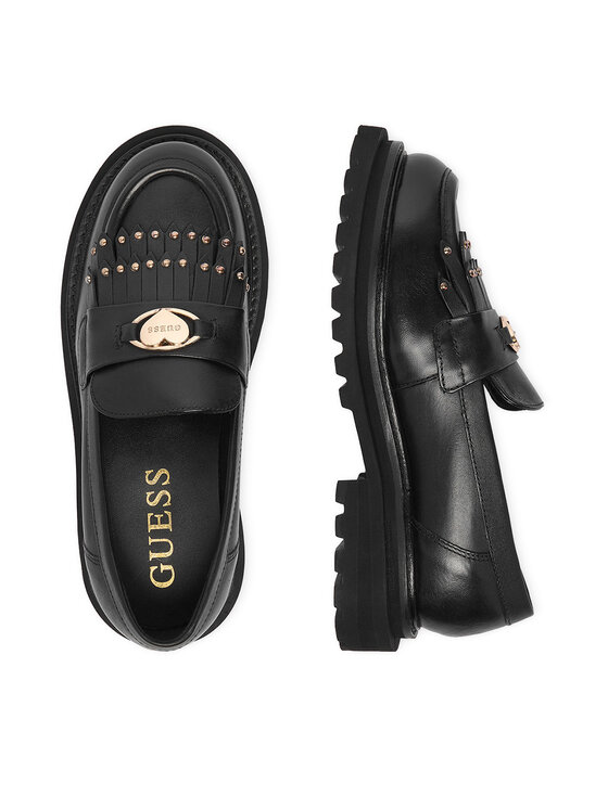 Guess Guess Loaferai CEO-CI12-MIAMI-04 Juoda