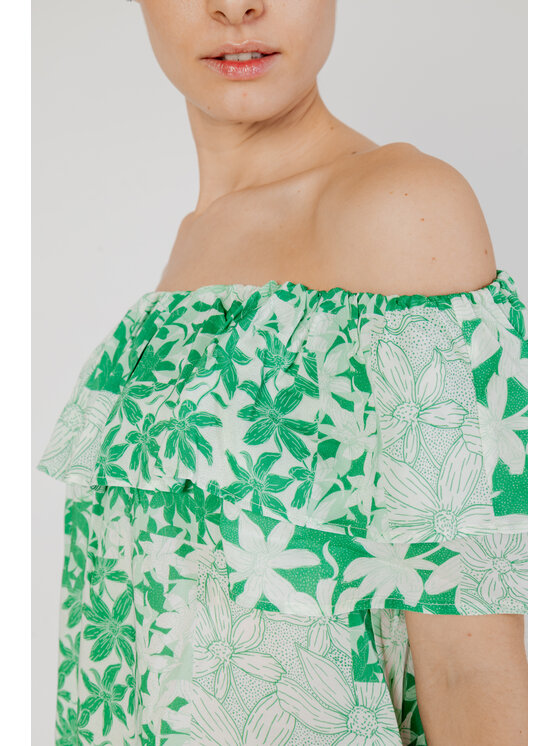 Desigual Desigual Blusa ANAÏS Verde Short Fit