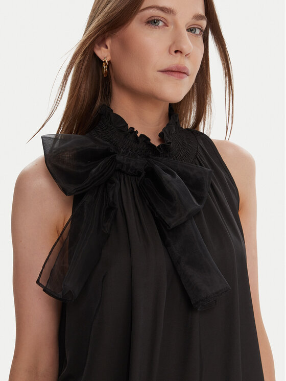 LOLA CASADEMUNT LOLA CASADEMUNT Блуза LF2515016 Черен Regular Fit