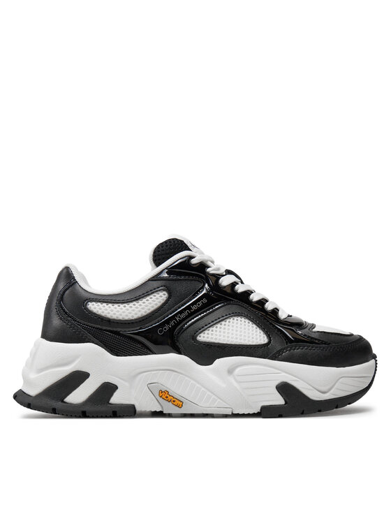 Calvin Klein Superge Chunky Runner Vibram YW0YW01427 Črna