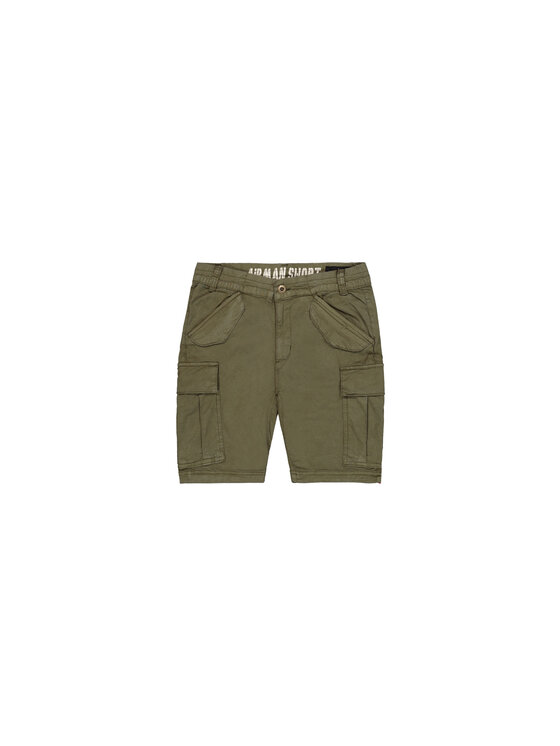 Alpha Industries Alpha Industries Bavlnené šortky AI.116211-142 Kaki Cargo Fit