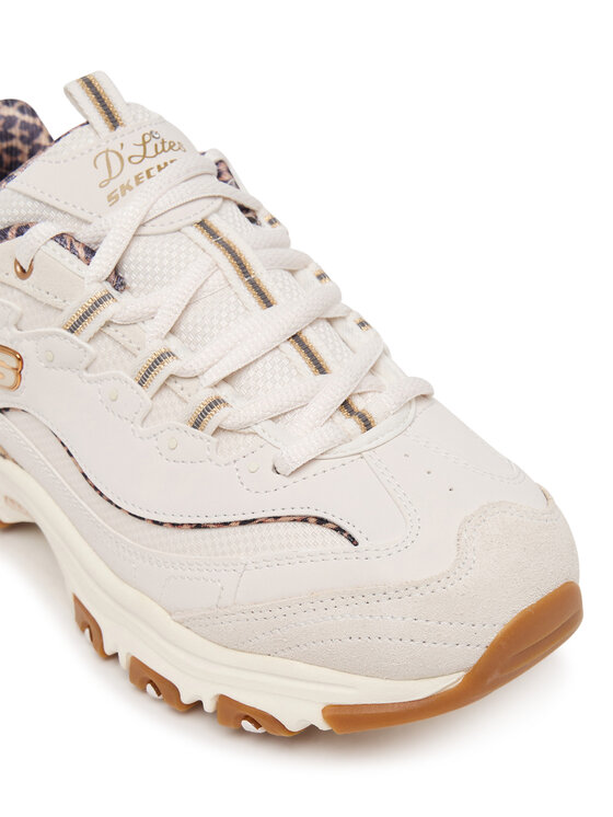 Skechers Skechers Sneakersy D'Lites - Wild Charm 150877/WHT Kremowy
