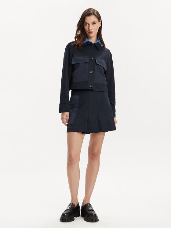 MAX&Co. MAX&Co. Minirock Jago Dunkelblau Regular Fit