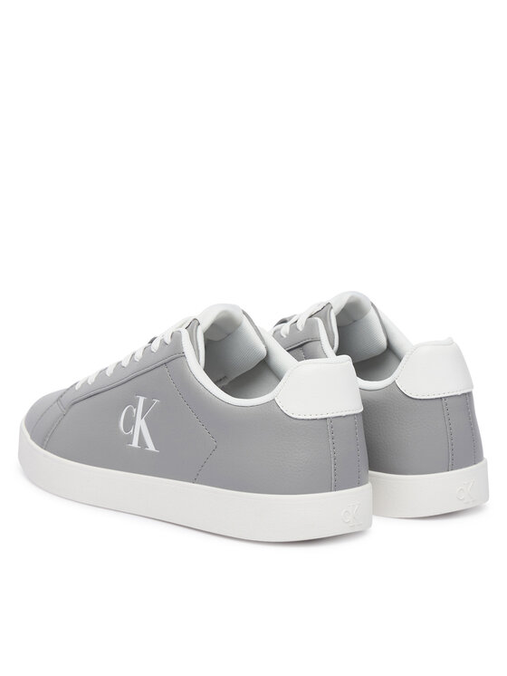 Calvin Klein Calvin Klein Сникърси 3 Cupsole Derby Pu Tmb HM0HM02331 Светлосив