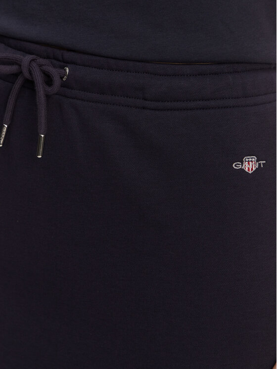Gant Gant tepláková sukňa 4200274 Tmavomodrá Regular Fit