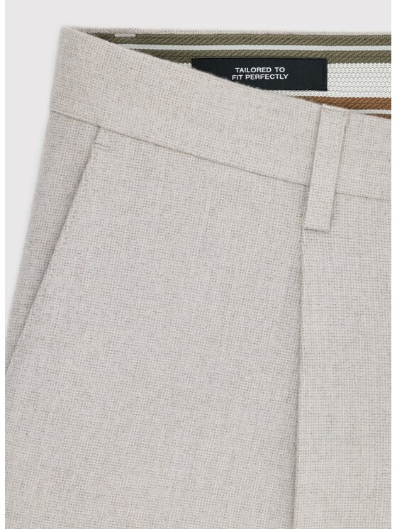 Pako Lorente Pako Lorente Spodnie materiałowe P26WF-WX-007 Beżowy Slim Fit