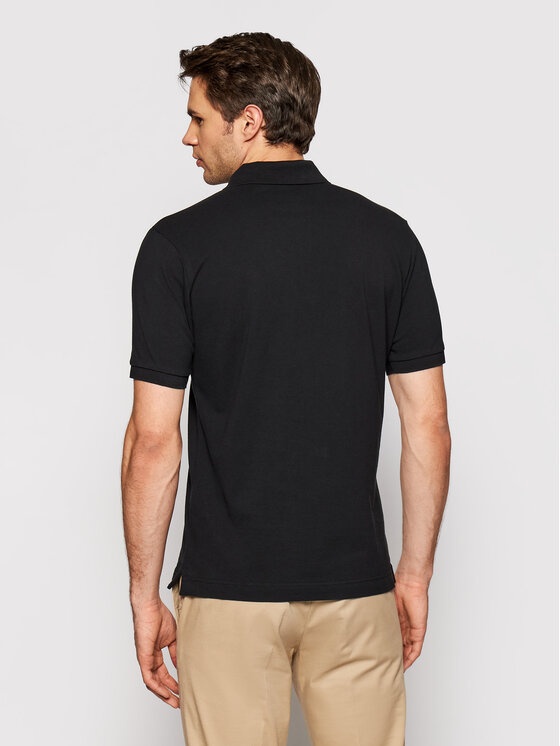 La Martina La Martina Polo särk BPMP01 PK031 Must Regular Fit