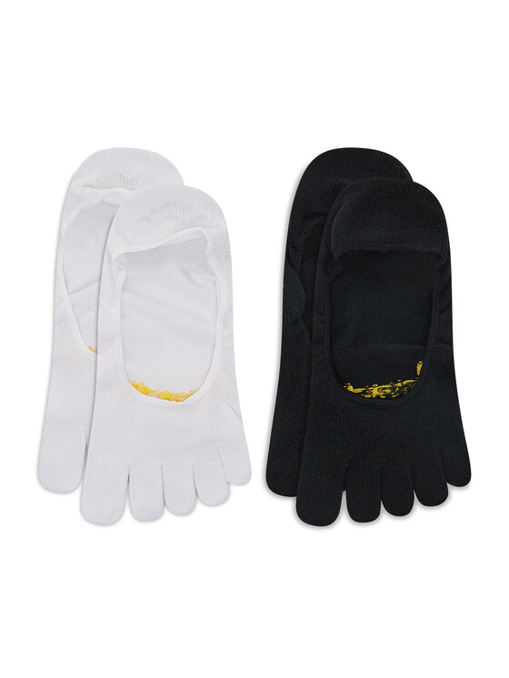 Vibram Fivefingers Vibram Fivefingers 2er-Set Unisex-Sneakersocken Ghost S15G12P Weiß
