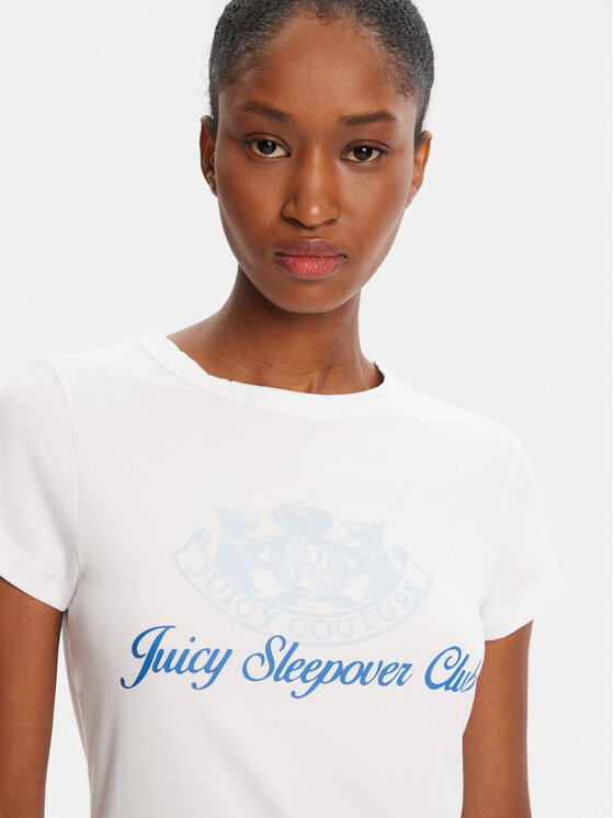 Juicy Couture Juicy Couture Piżama Sleepover Club JCLPJ225501 Błękitny Regular Fit