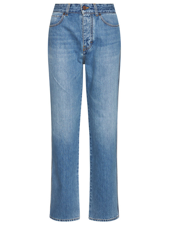 Victoria Victoria Beckham Victoria Victoria Beckham Jeans hlače 2320DJE001376A Mornarsko modra Relaxed Fit