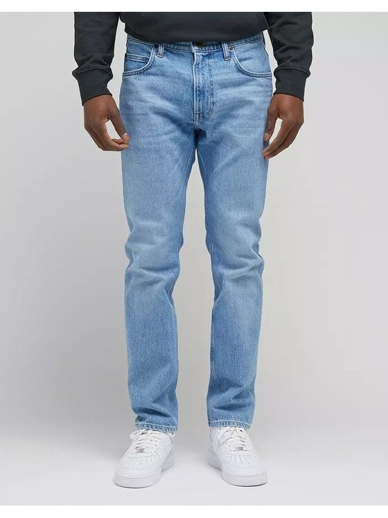 Lee Lee Jeansy RIDER Niebieski Slim Fit