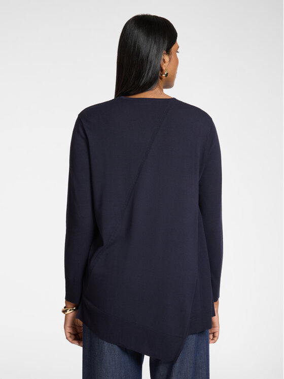 Elena Mirò Elena Mirò Sweter M578Z000719N034 Niebieski A-Line Fit
