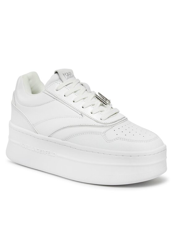 KARL LAGERFELD KARL LAGERFELD Sneakersy KL65020 Bílá