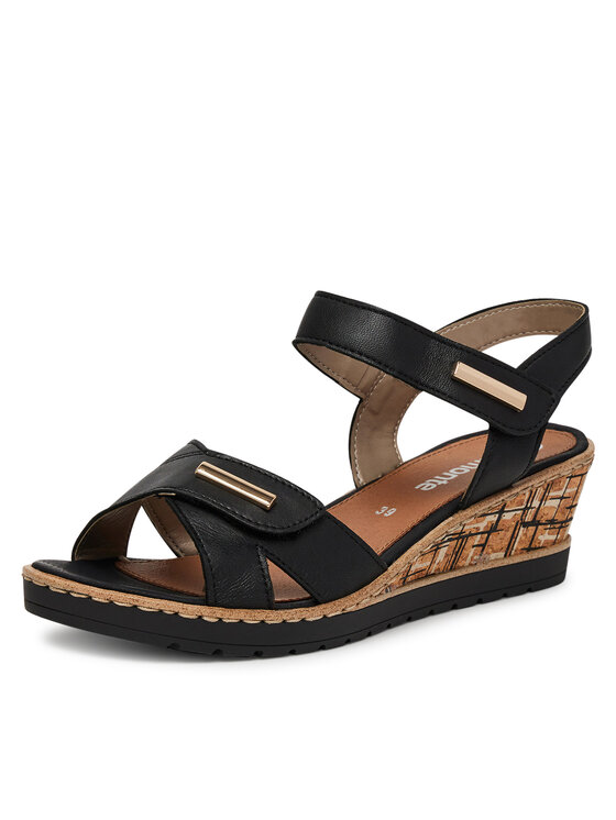 Remonte Remonte Sandalen R6266-00 Schwarz