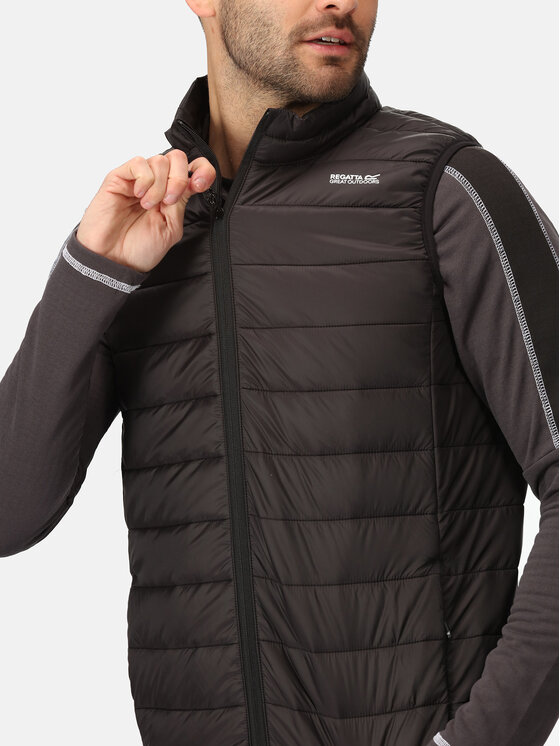 Regatta Regatta Γιλέκο Marizion B/W RMB135 Μαύρο Regular Fit