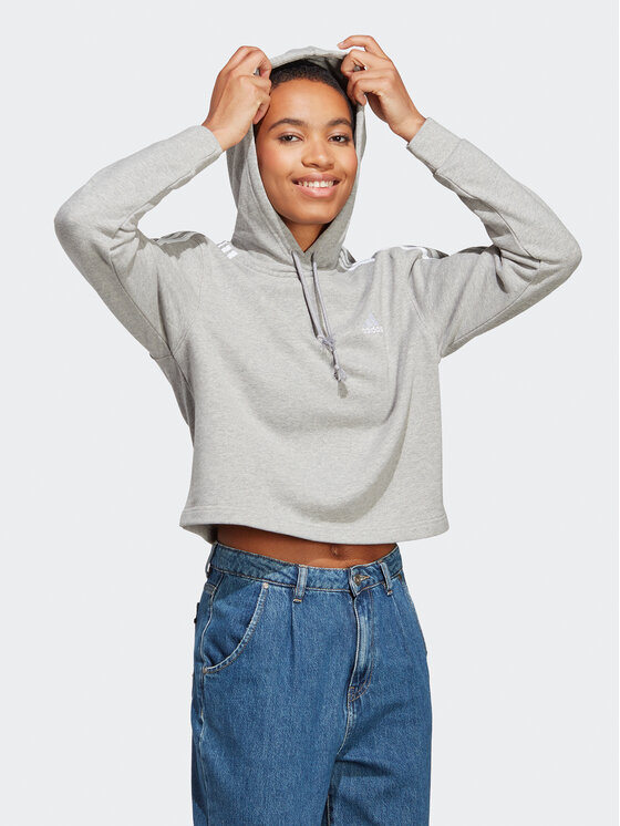 adidas adidas Jopa Essentials 3-Stripes IC9910 Siva Regular Fit