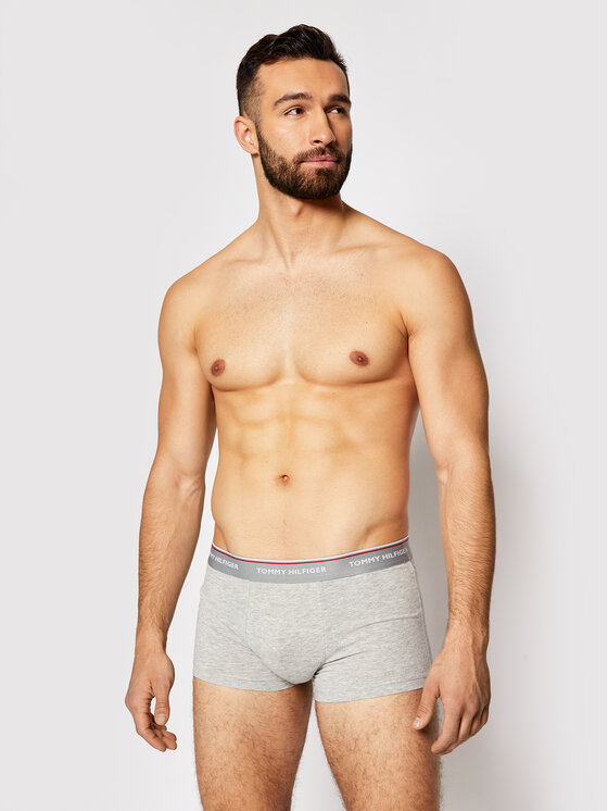 Tommy Hilfiger Tommy Hilfiger Bokserių komplektas 3P Trunk 1U87903841 Spalvota