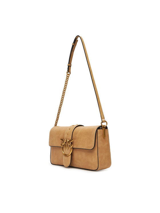PINKO PINKO Käekott Love One Classic Slouchy Fl PE 25 PLTT 104524 A2C2 Beež