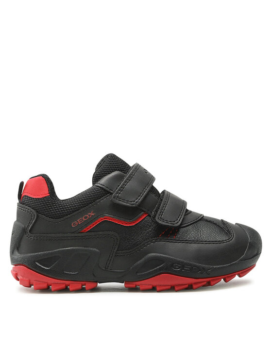 Sneakers Geox J N. Savage B.A J261VA 0MEFU C0048 S Black/Red