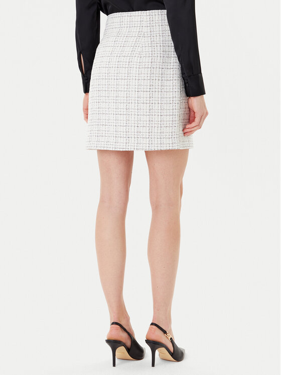 Guess Guess Miniseelik W5YD15 WHDB2 Valge Regular Fit
