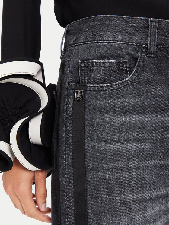 Elisabetta Franchi Elisabetta Franchi Jeans hlače PJ-76I-46E2-V320 Črna Regular Fit