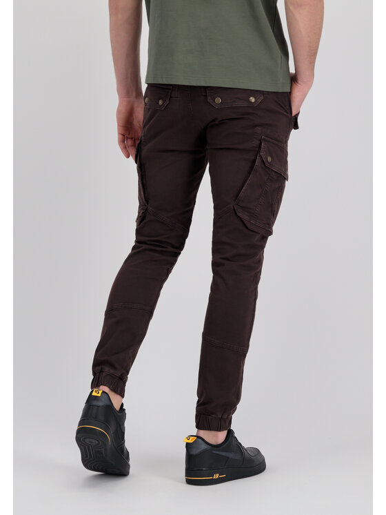 Alpha Industries Alpha Industries Spodnie cargo Combat Pant Brązowy Lyon Tapered Fit