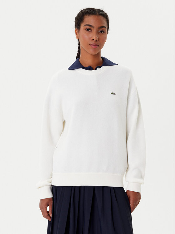 Lacoste Lacoste Pullover AF4158 Écru Regular Fit