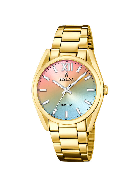 Festina Festina Ρολόι F20640-7 Χρυσό