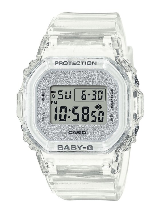 Baby-G Baby-G Hodinky Casio-BGD-565GC-7ER Bezbarvá