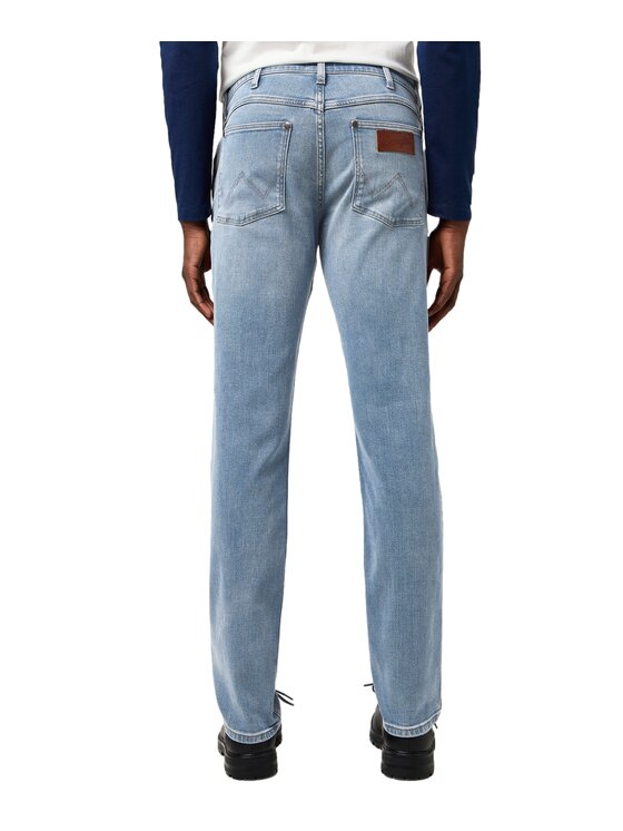 Wrangler Wrangler Jeansy 112370850 Niebieski Straight Leg