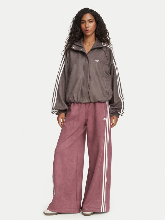 adidas adidas Donji dio trenerke Adilenium Season 6 LH1924 Tamnocrvena Loose Fit