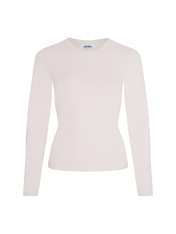 Style Republic Style Republic Bluzka Long Sleeve T-Shirt Różowy Curvy Fit
