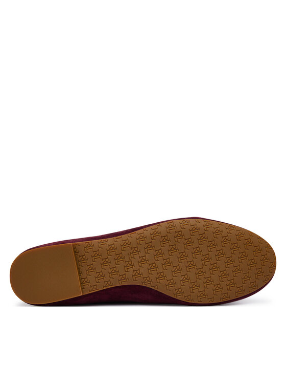LAUREN RALPH LAUREN LAUREN RALPH LAUREN Balerinke Jayna Mj Fl 802P18425001 Bordo rdeča