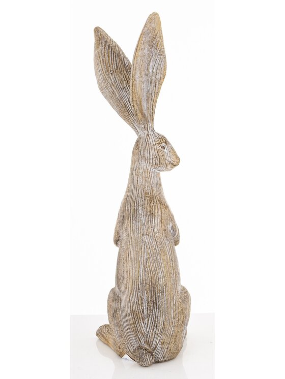 MIAhome MIAhome Figurka zając LONGORELA Brązowy