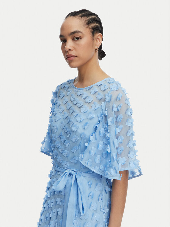 Joseph Ribkoff Joseph Ribkoff Rochie cocktail 261738 Albastru celest Regular Fit