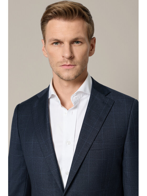 Lancerto Lancerto Garnitur Badalona GA073126000006 Granatowy Slim Fit