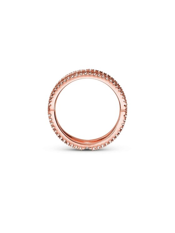 Michael Kors Michael Kors Pierścionek MKC1112AN791508 Różowe złoto