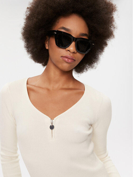 Morgan Morgan Bluse 232-MBANZA Écru Slim Fit