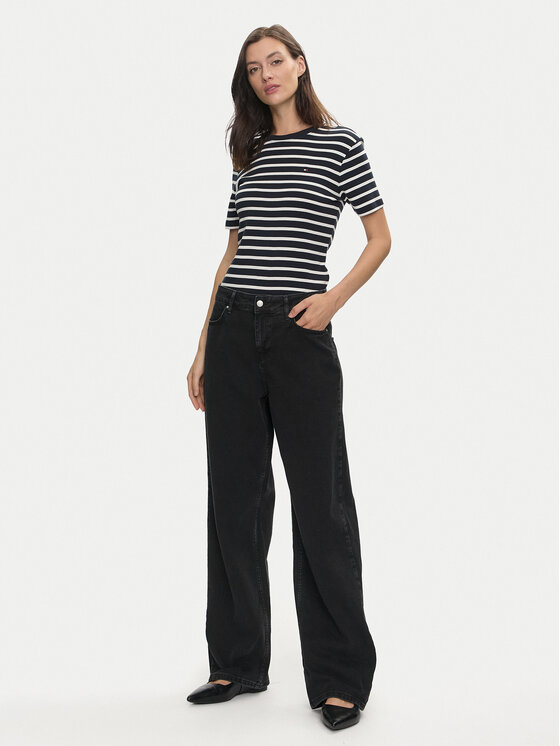 Noisy May Noisy May Jeans hlače Alexa 27030598 Črna Loose Fit