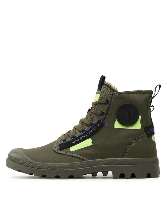 Palladium Palladium Trapery PAMPA HI RECRAFT Zielony
