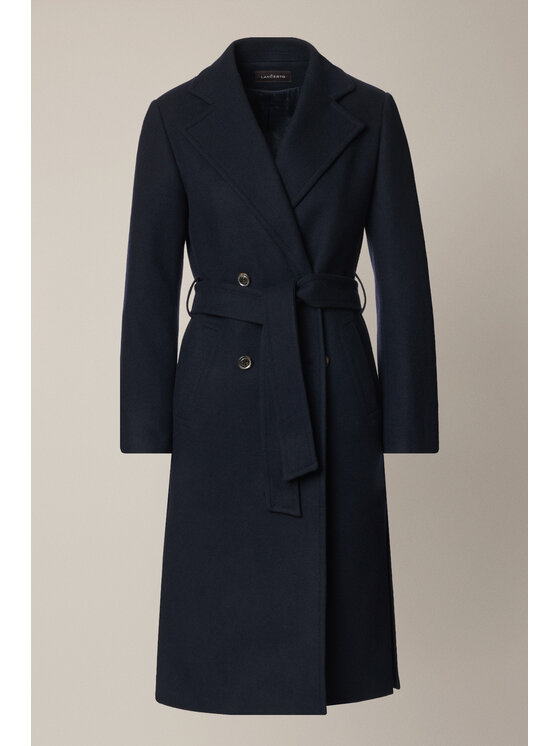 Lancerto Lancerto Płaszcz Lunaris PC073225000007 Granatowy Regular Fit