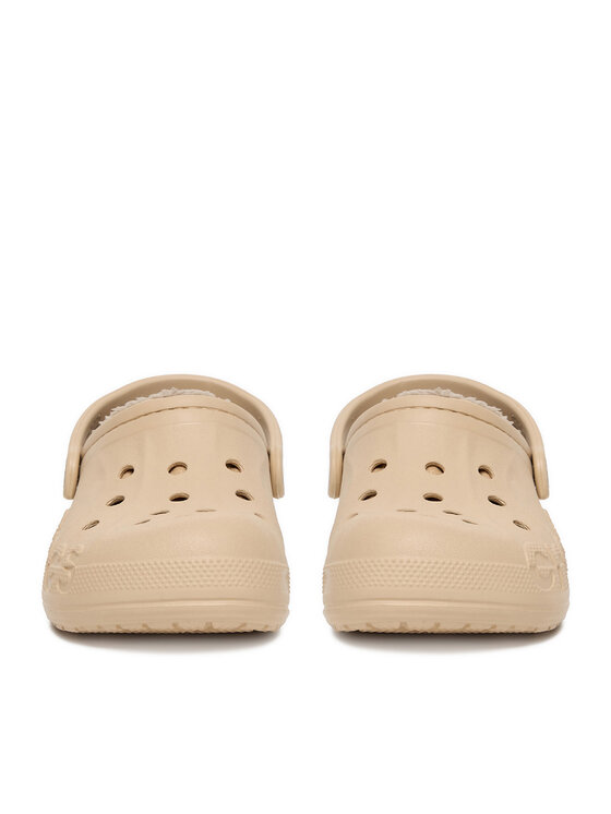 Crocs Crocs Şlapi C-BAYA LINED CLOG 205969-2ZM Bej
