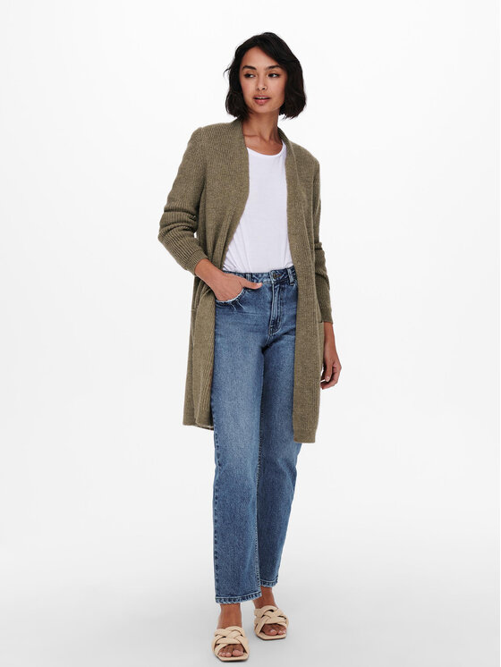 ONLY Kardigán 15179815 Béžová Regular Fit
