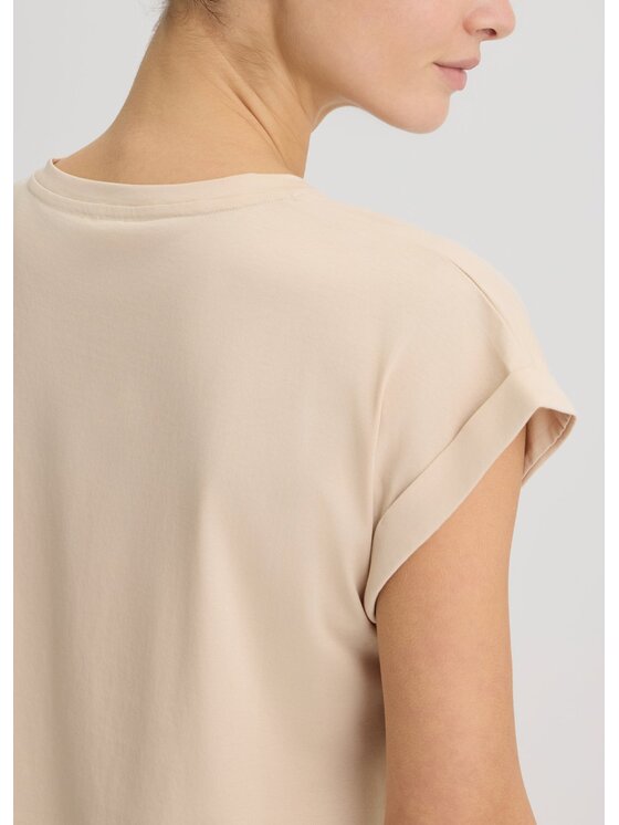 Liu Jo Liu Jo T-Shirt TA5181JS003M9181 Brązowy Regular Fit