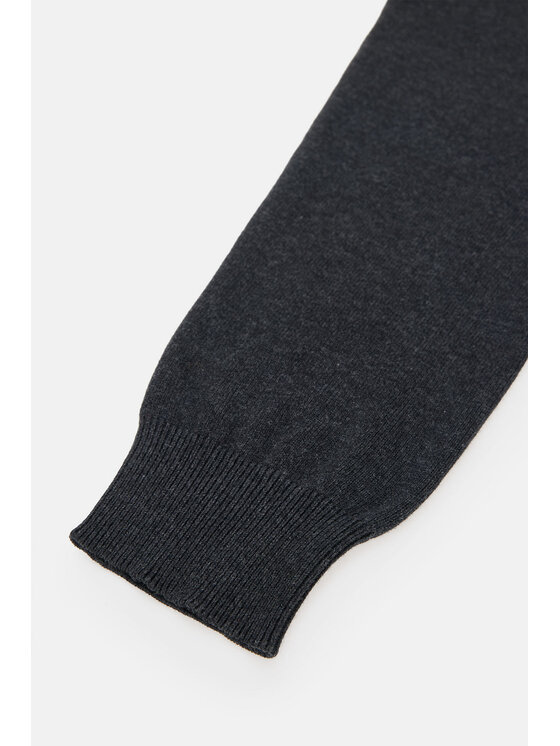 Lancerto Lancerto Sweter Morey SW073223000016 Szary Regular Fit
